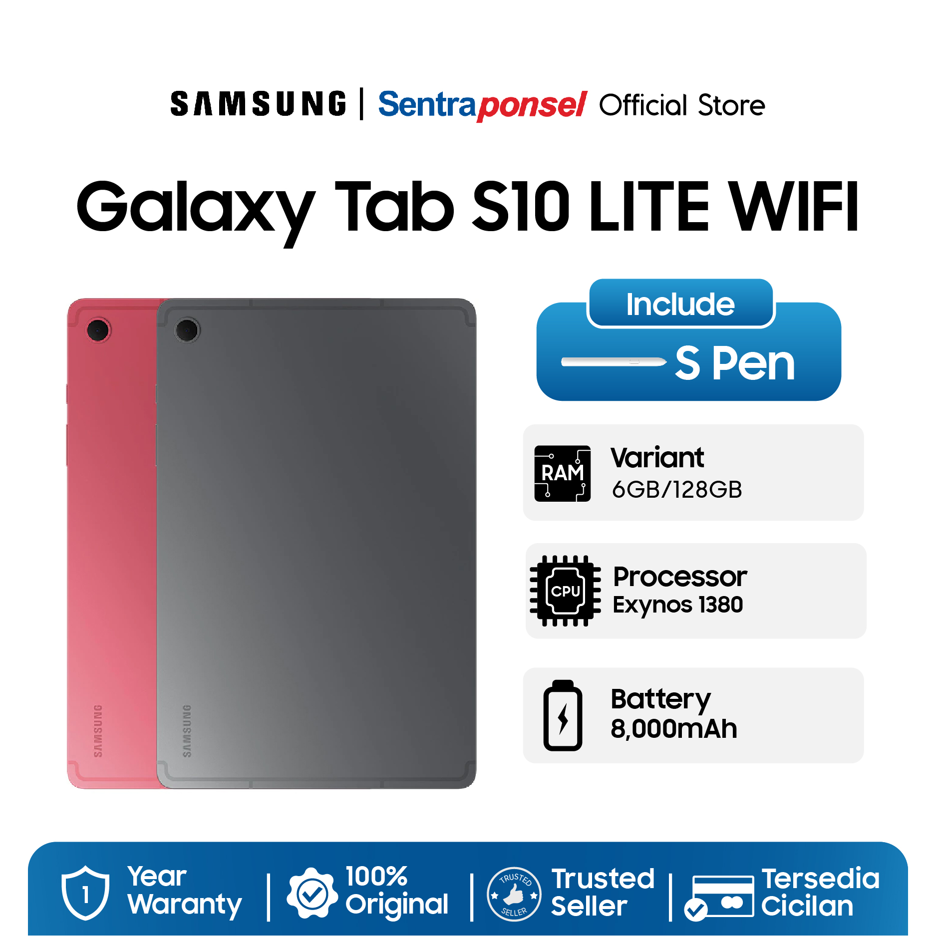 Samsung Galaxy Tab S10 Lite Wi-Fi 6GB/128GB